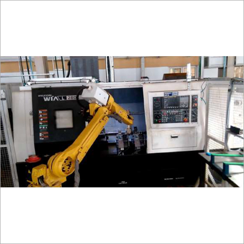 रोबोट आधारित सीएनसी मशीन टेंडिंग ऑटोमेशन