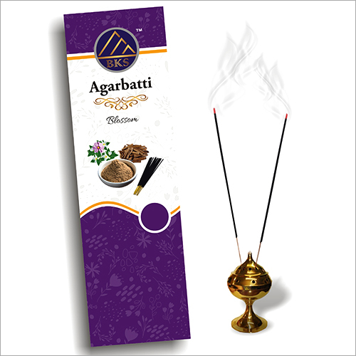 Blossom Incense Stick - Bamboo, Charcoal, 8-9 Inch | Eco-friendly, Aromatic, Perfect For Religious And Relaxation Use