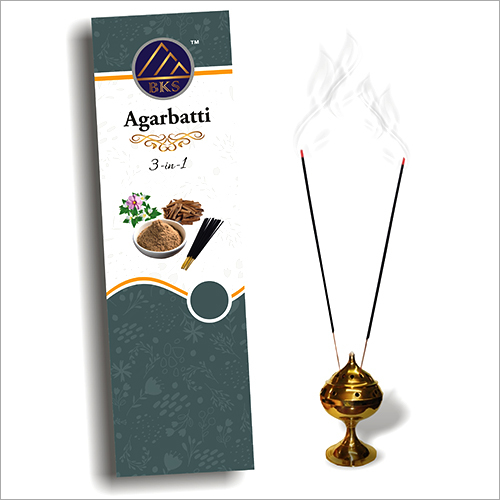 3 In 1 Incense Stick - Bamboo, 8-9 Inch | Eco-friendly, Aromatic And Religious Use, Soothing Aroma For Home And Workplace