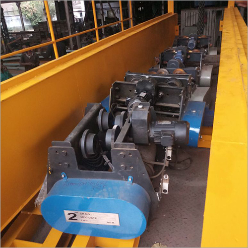 Lightweight Material Handling Single Girder Eot Crane - High-strength Steel, Up To 10 Tons Capacity, Customizable Lifting Height | Variable Speed, Emergency Stop, 1-year Warranty