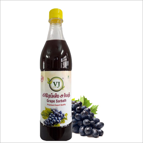 Syrup Grape Herbal Sharbath Age Group: For Adults