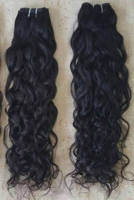 Unprocessed Deep Wavy Hair - Hair Extension Type: Weaving