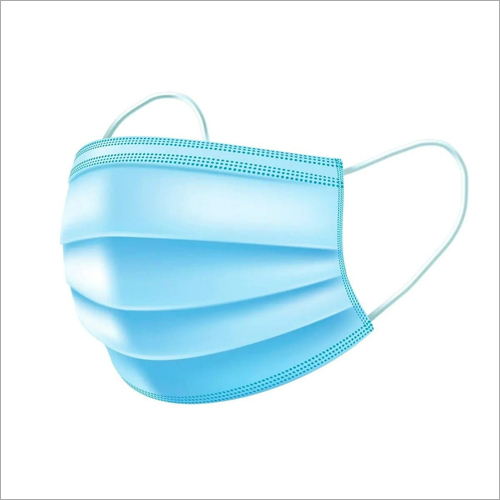 नोजपिन और सिलाई के साथ 3 प्लाई गैर बुना मास्क