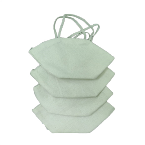 वॉशेबल मल्टी यूज़ व्हाइट फेस मास्क