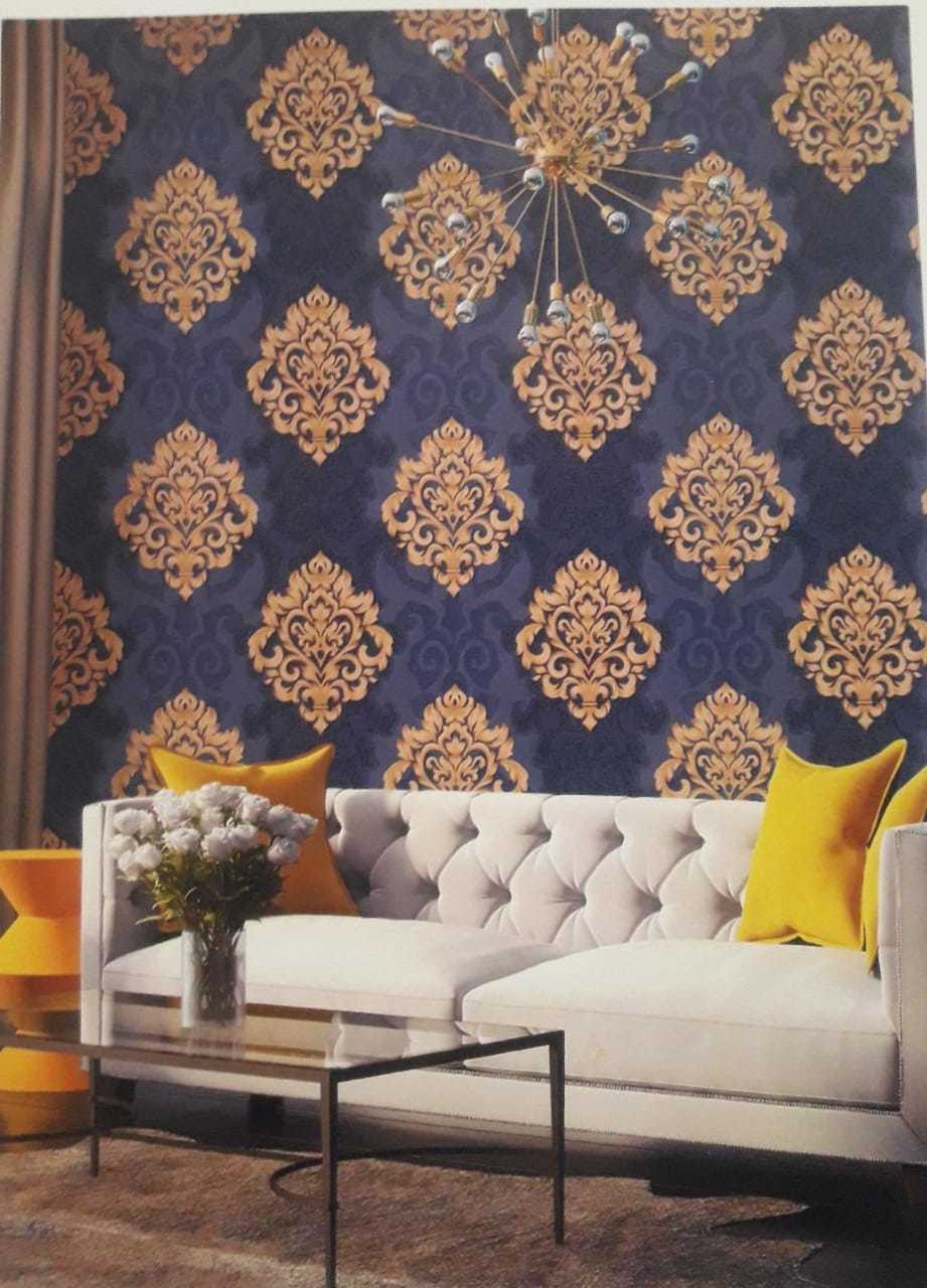 Luxury Wallpaper - Pvc Material, 21x33 Feet | Textured Matte Finish, 0.3mm Thickness