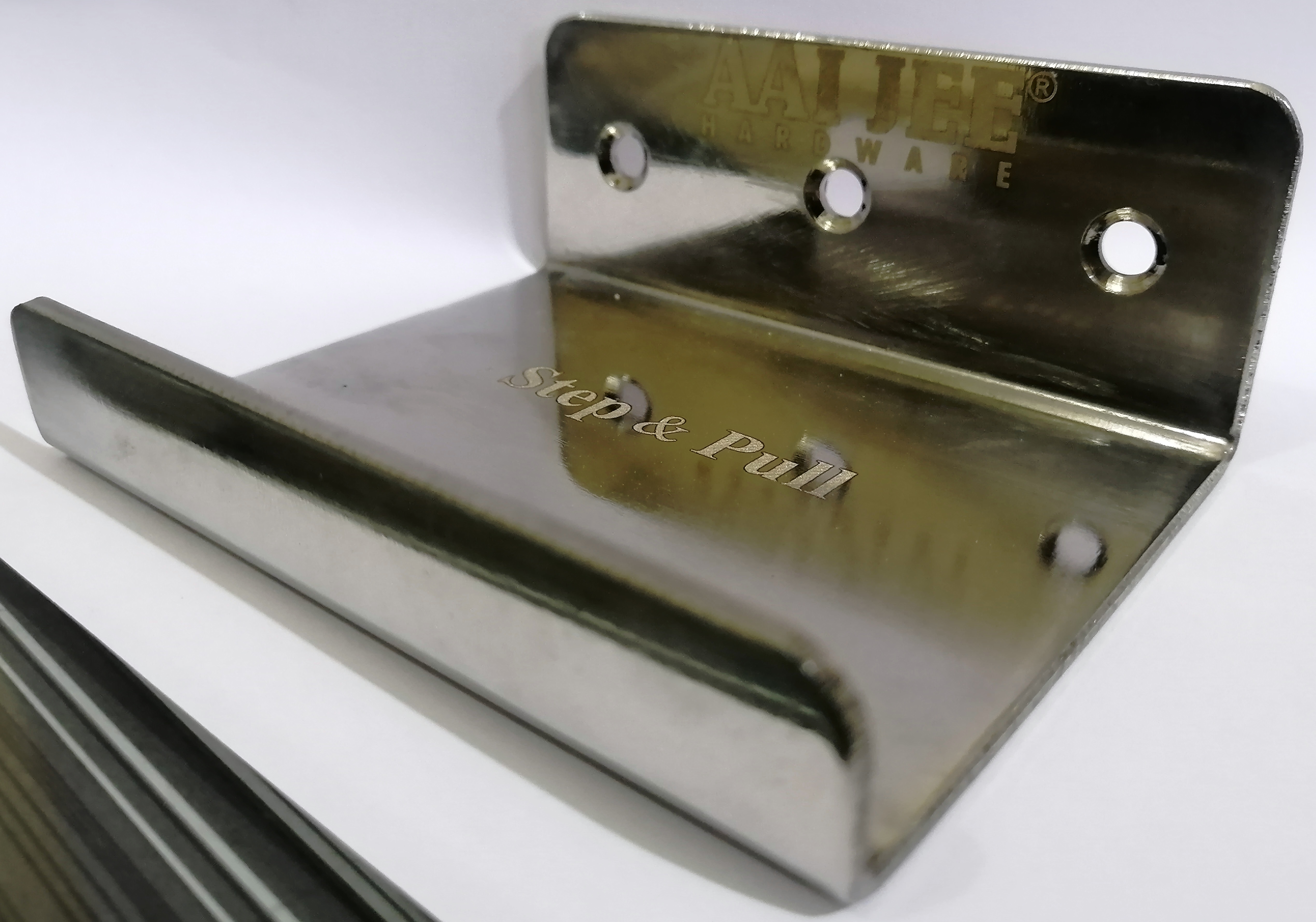 S.s. Glossy And M.s Powder Coated Foot Door Handle