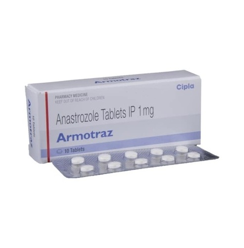 आर्मोट्राज़ टैबलेट (एनास्ट्रोज़ोल (1Mg) - सिप्ला लिमिटेड) सामग्री: Anastrozole