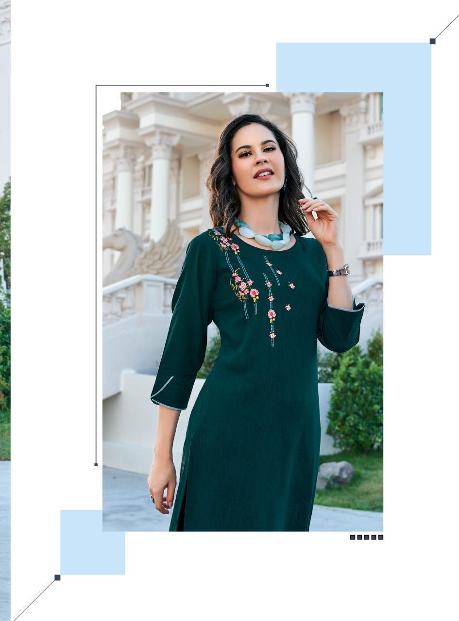 Ladies Flavour - Rayon Liquid Fabric, Sizes L(40) To 3xl(46) | Perfect For Rainy, Spring, Summer, And Winter Seasons