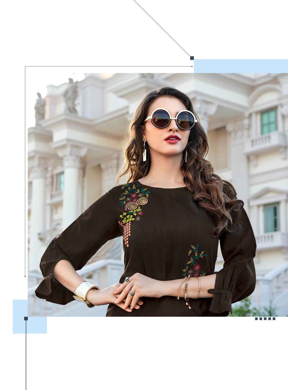 Ladies Flavour - Rayon Liquid Fabric, Sizes L(40) To 3xl(46) | Perfect For Rainy, Spring, Summer, And Winter Seasons