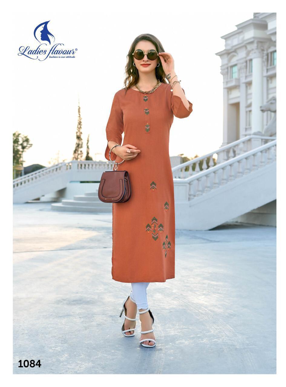 Ladies Flavour - Rayon Liquid Fabric, Sizes L(40) To 3xl(46) | Perfect For Rainy, Spring, Summer, And Winter Seasons