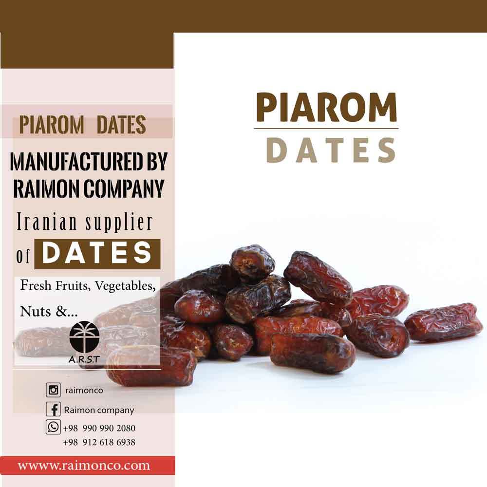 Piarom Dates - Long Dried Dates, Semi-dry And Fleshy Texture, Nutritious Brown-black Delight, Health-promoting Polyphenol Richness