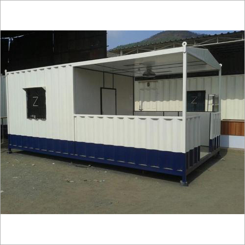 व्हाइट एमएस प्रीफैब पोर्टेबल केबिन