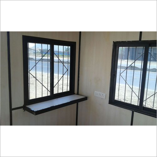 White Ms Security Cabin