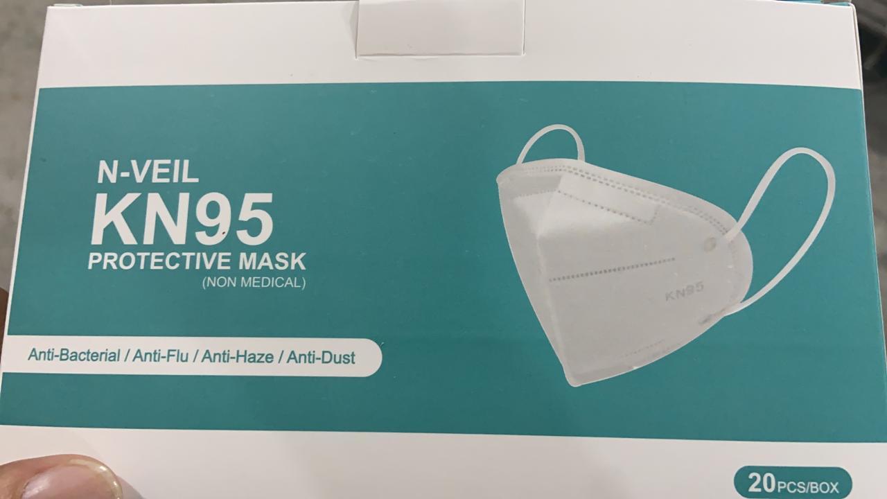 Kn95 Mask - Multi-layer Filtration | White, Black, Grey, Lemon - Multiple Use, Suitable For All Ages