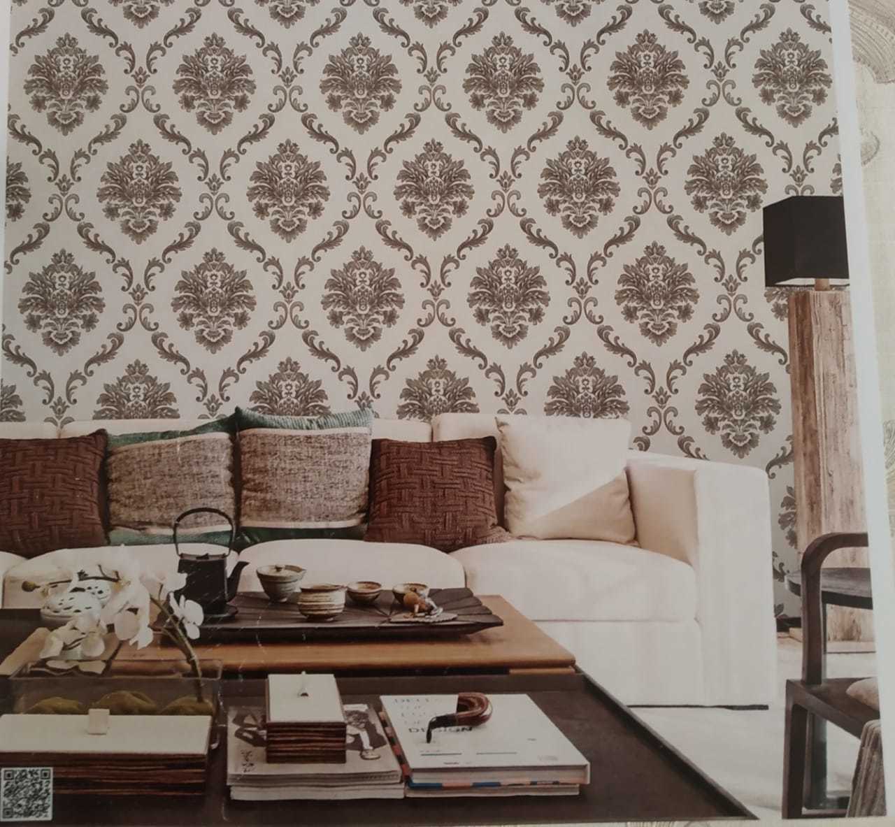 Bedroom Wallpaper - Pvc Coated, 21 Inch X 33 Ft | Easy To Clean, Waterproof, Joint Free, Luxury Finish