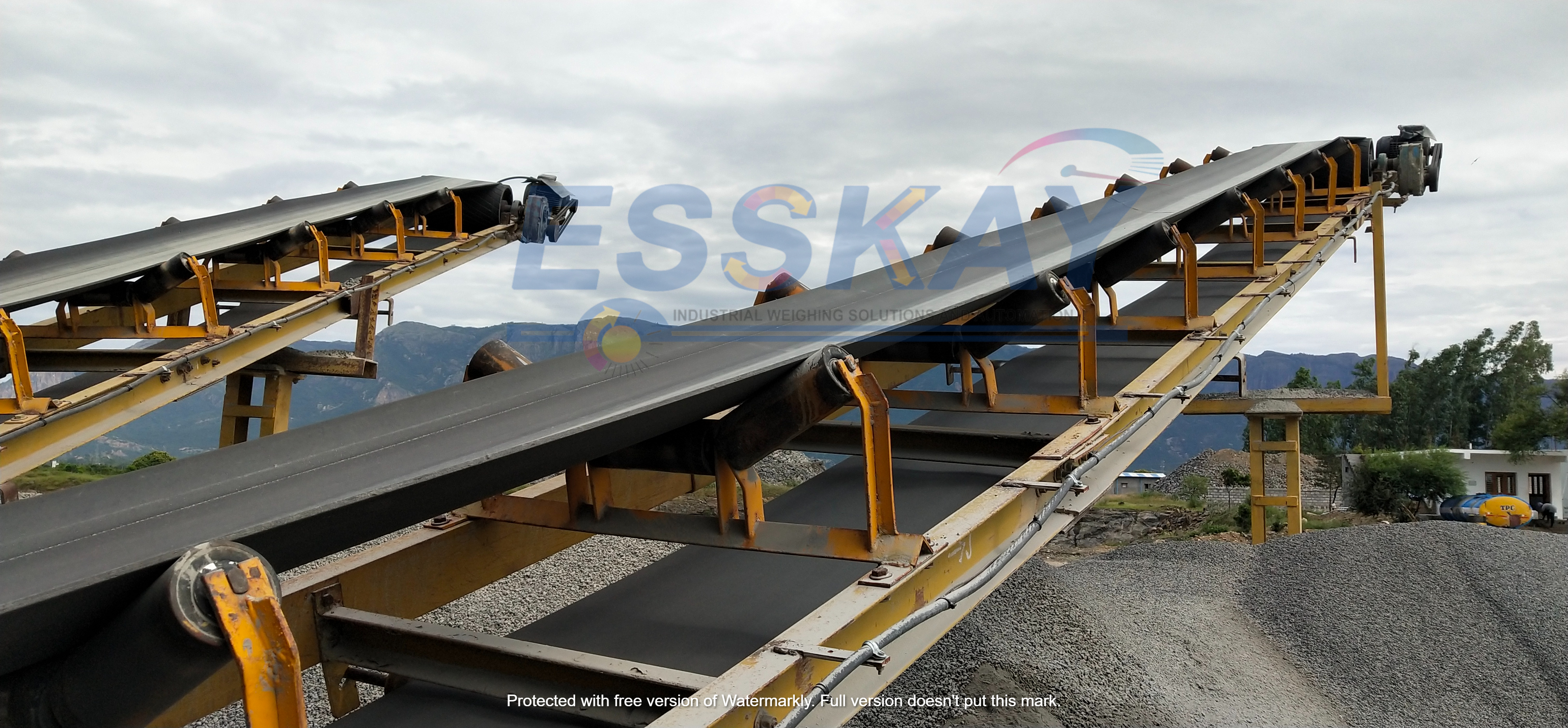 Belt Weigher - Application: Industrial
