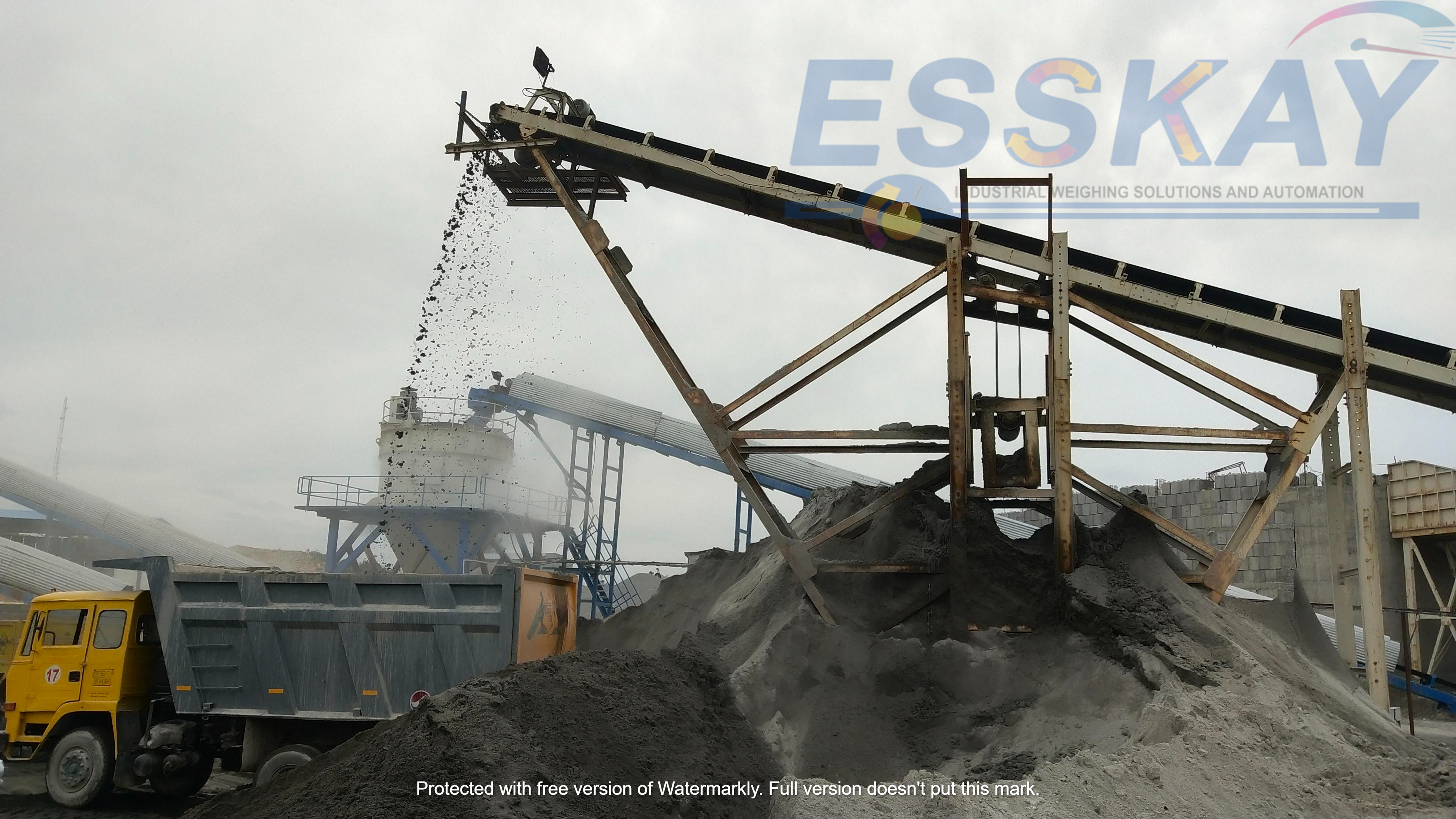 Belt Weigher - Application: Industrial