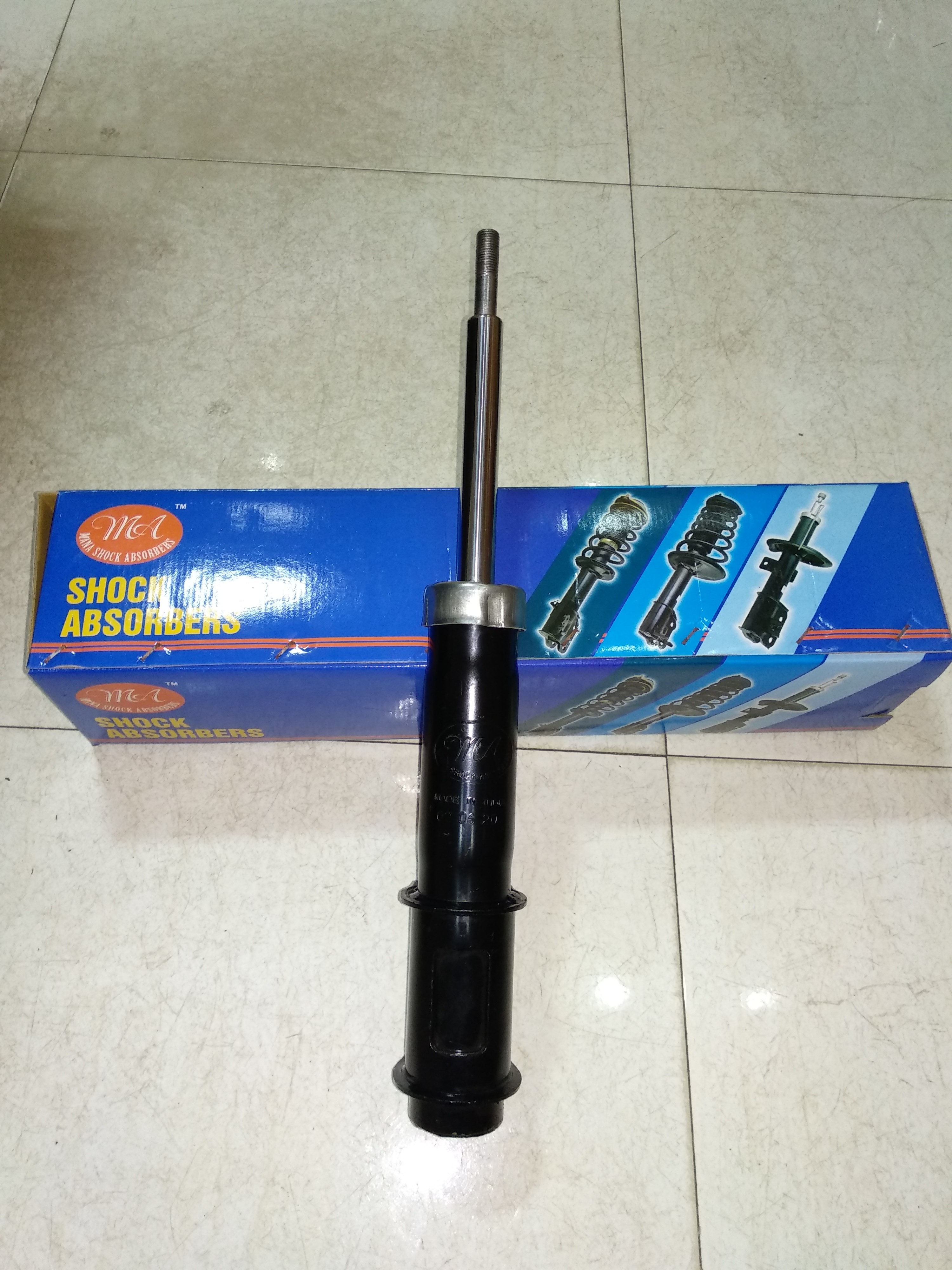 Tata Super Ace Front Shock Absorber - Color: Black