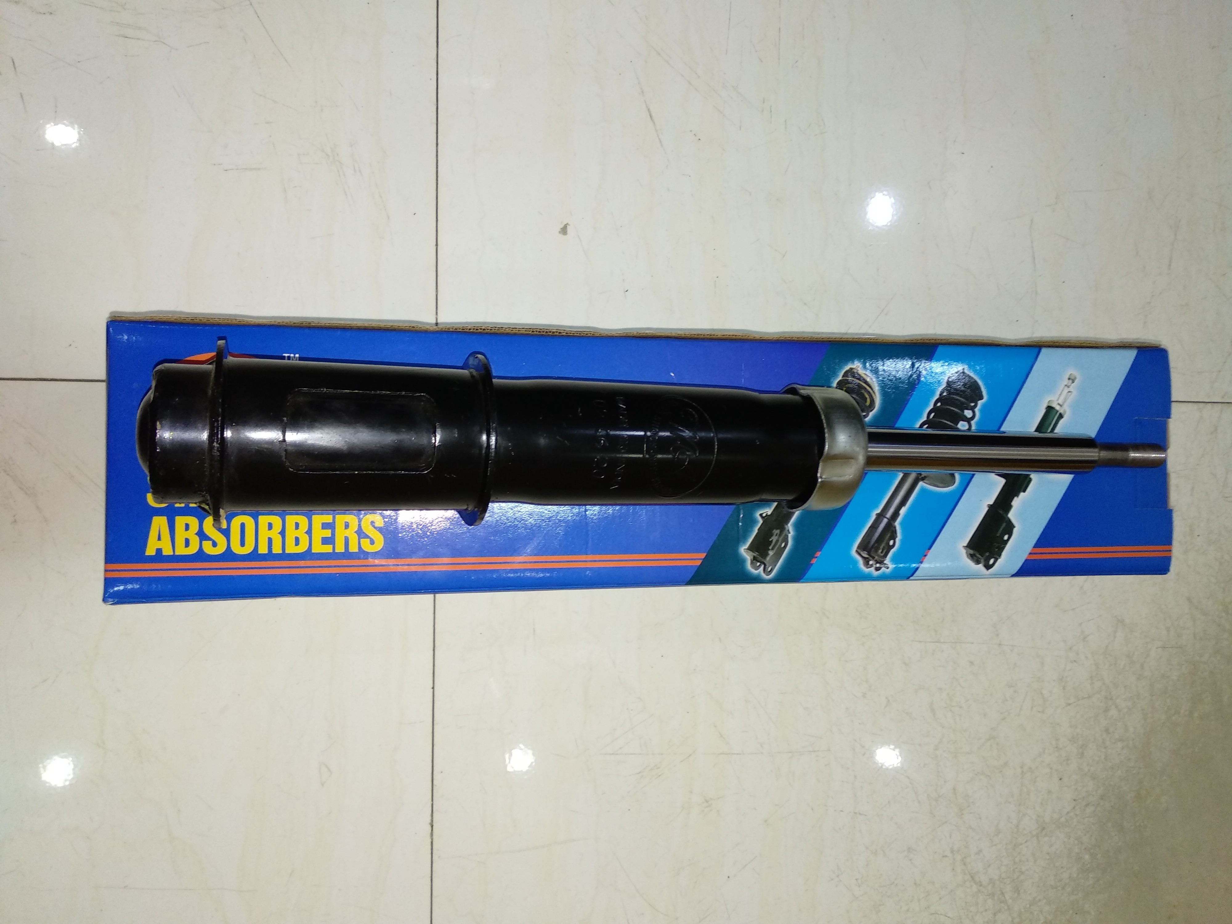 Tata Super Ace Front Shock Absorber - Color: Black