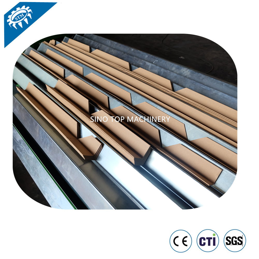 Automatic 40m/min Paper Angle Board Machine