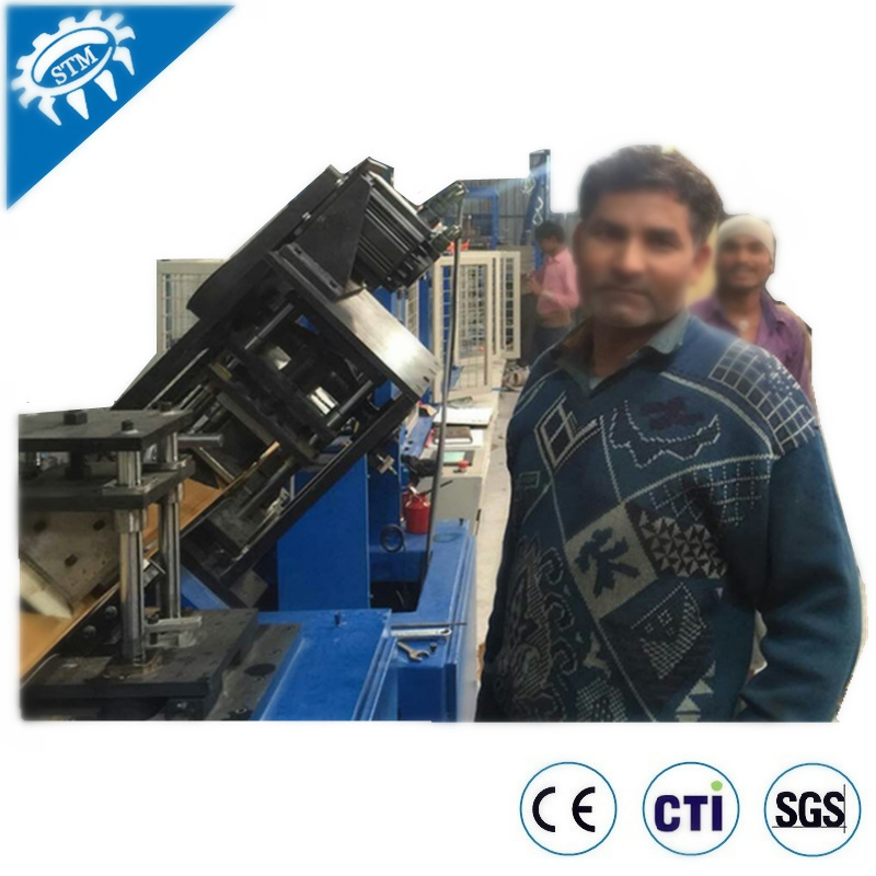 Automatic China Edgeboard Angle Board Die Notching Machine