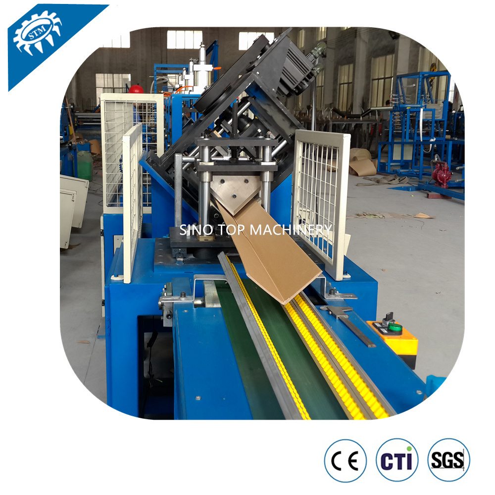 Automatic V Die Punching Online Edge Board Machine