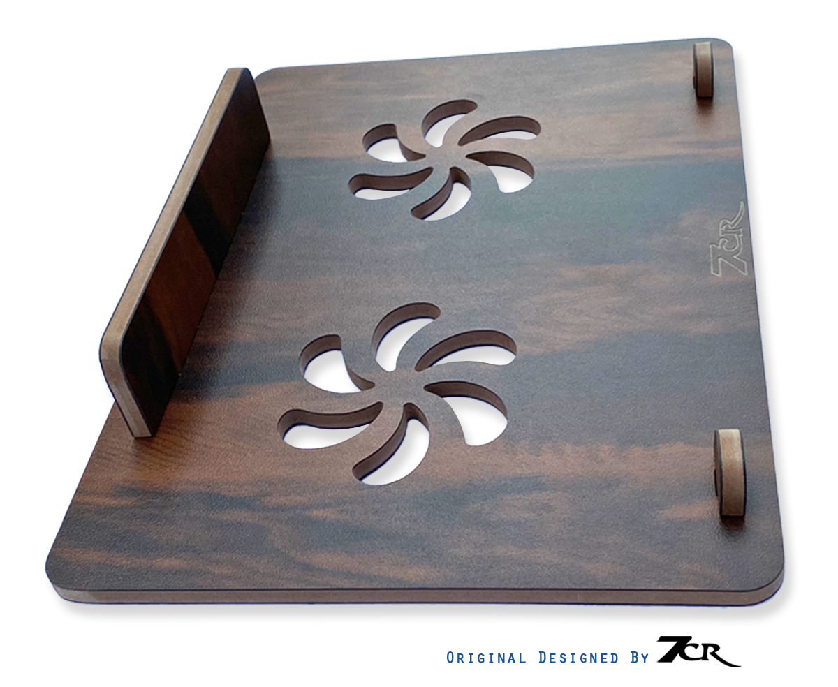 Wooden Folding Laptop Stand