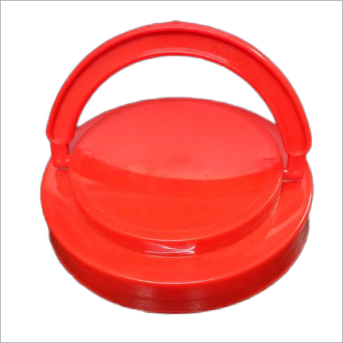 Plastic Jar Handle Cap - Plastic, Sizes: 53-120 mm, Color: Red | Strong Structure, Smooth Finish for Easy Cleaning and Grip