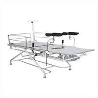 स्टील ऑब्स्टेट्रिक लेबर टेबल टेलीस्कोपिक (निश्चित ऊंचाई)