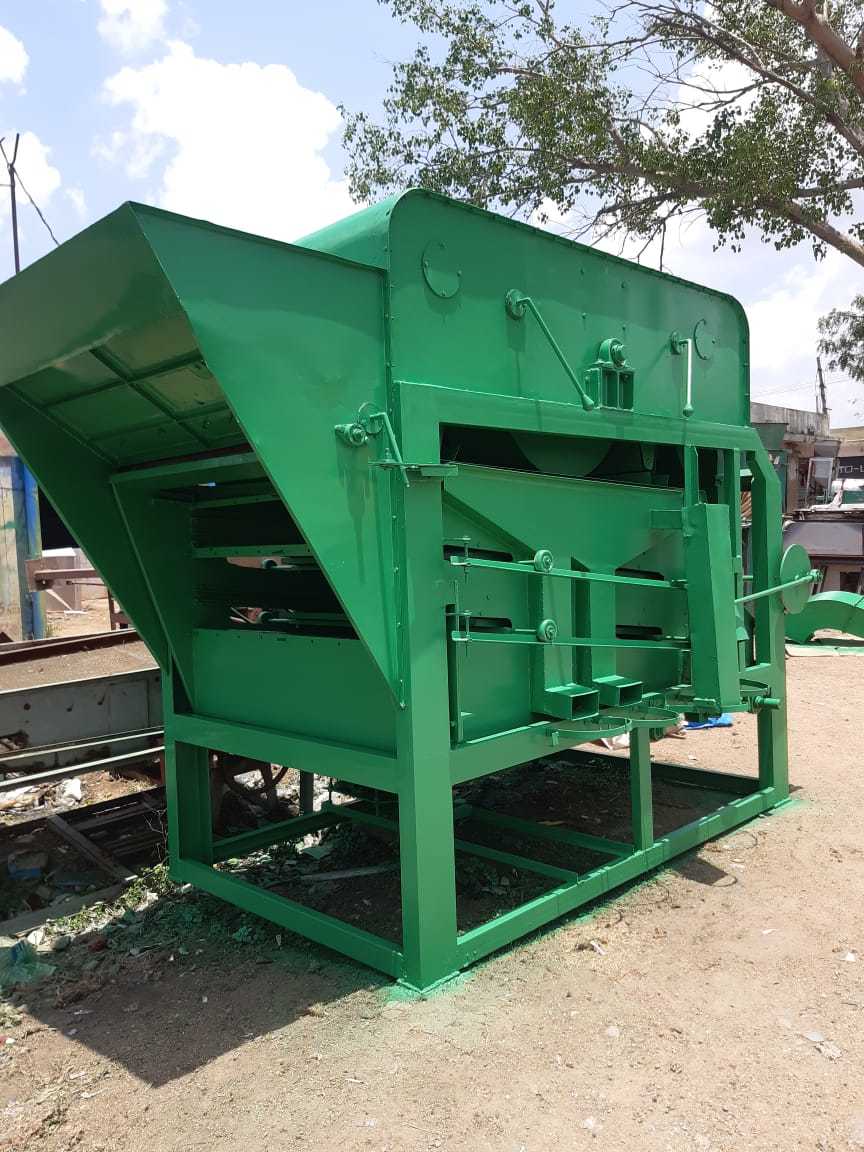 Paddy Processing Machine - 1000 Kg/hr Capacity, Steel Material, Green Color | Electric Powered, Low Maintenance, High Efficiency