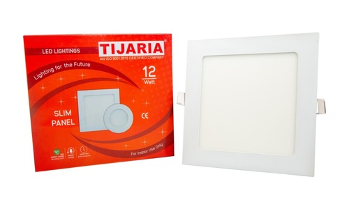 Tijaria Led Slim Panel - 6w, 12w, 15w, 18w Options | High Power Factor, Energy Efficient Illumination