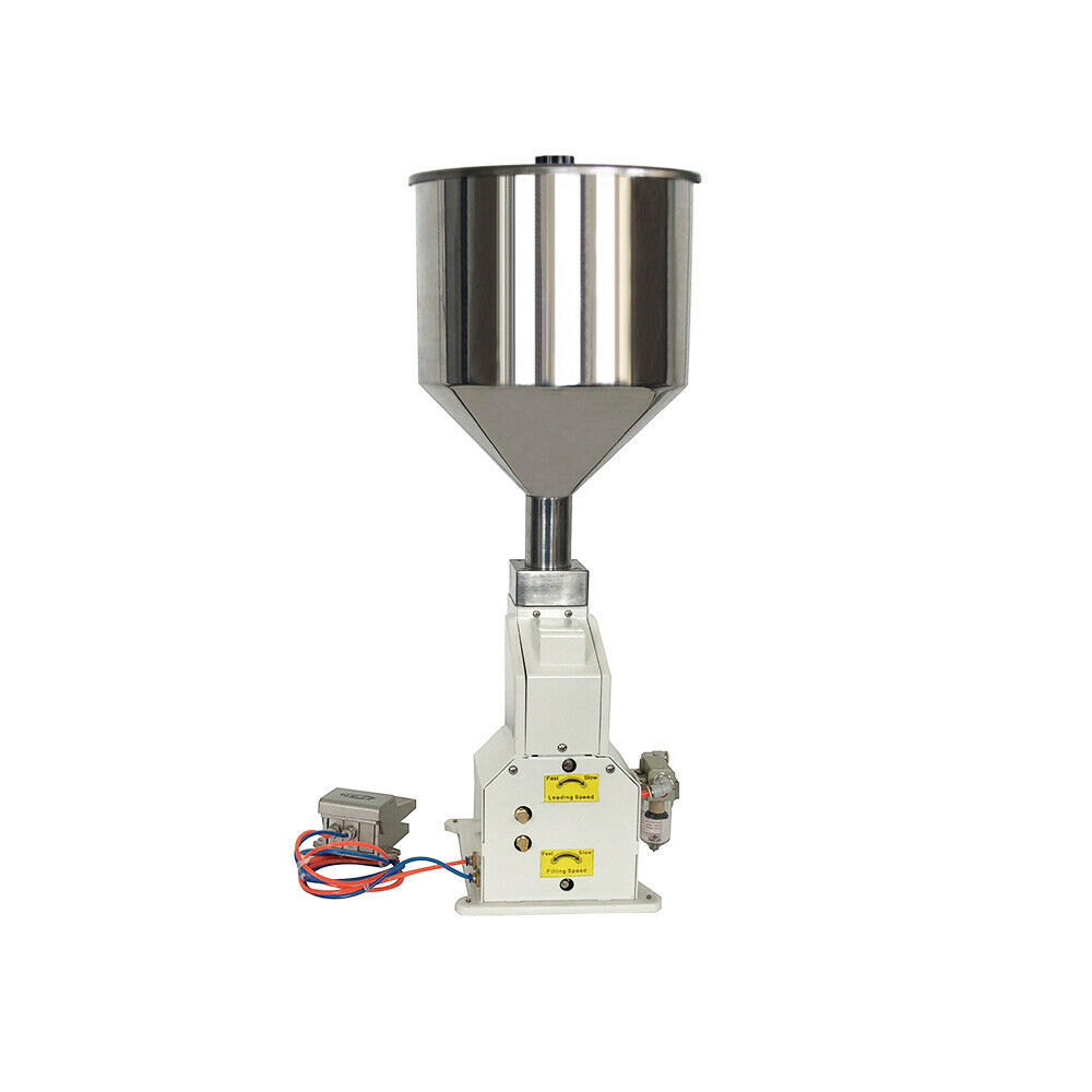 Manual Pneumatic Liquid Paste Filling Machine