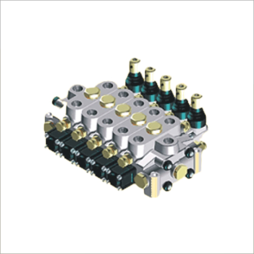 D16 Hydraulic Mobile Sectional Valve - Cast Iron, 150 l/min Flow Rate | High Pressure Application for Industrial & Commercial Use