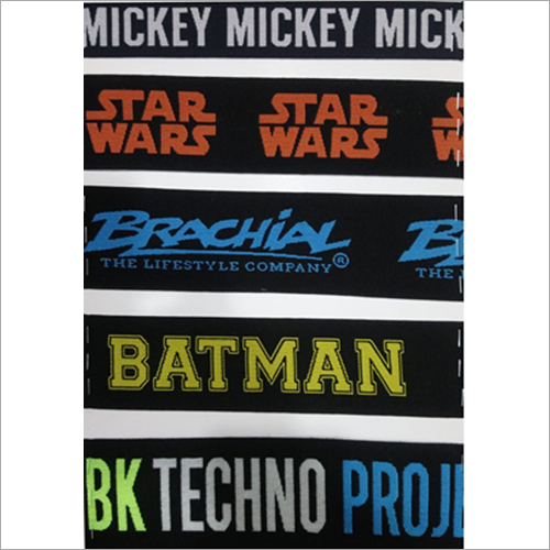 मल्टीकलर फ्लोडेड साटन टेप