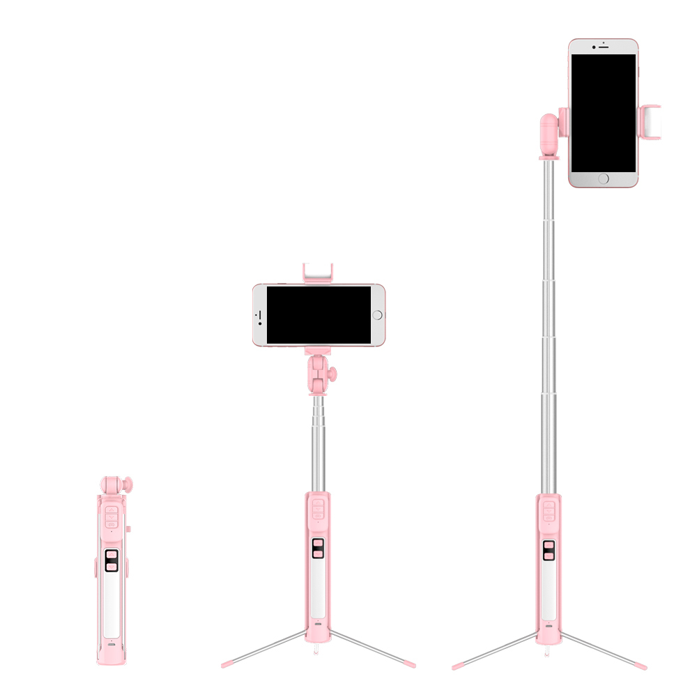 Selfie Stick Phone Tripod Extendable Monopod With Bluetooth A18