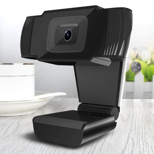 A870 Hd Webcam - 12m Pixels, 8 X 3 X 11cm, Built-in Sound Absorption Microphone, Adjustable Angle, Auto Focus, Supports Various Video Meeting Software