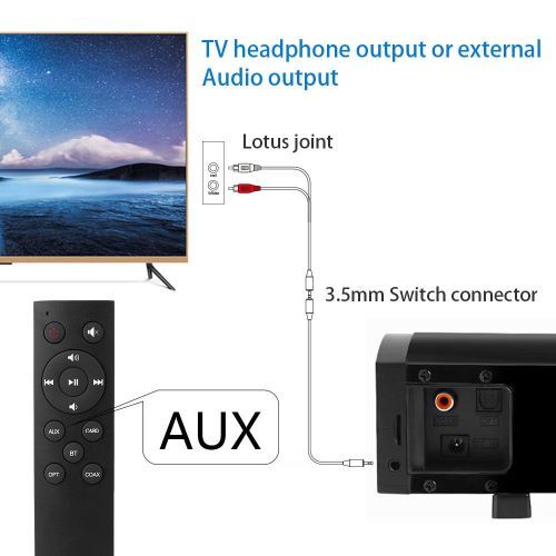 Lp09 Bluetooth Speaker Soundbar Wireless Home Theater Loudspeaker Capacity: 20000 Milliliter (Ml)