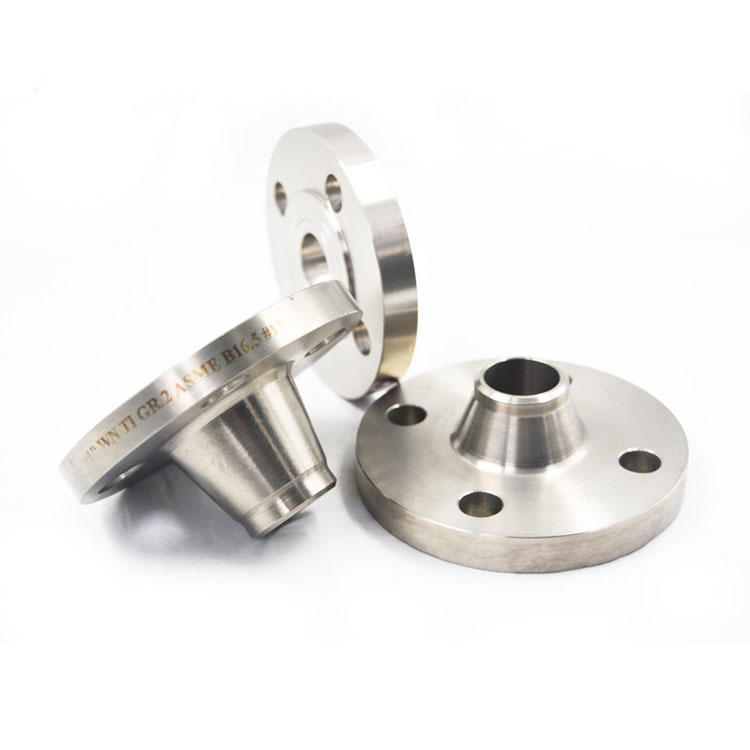 Asme B16.5 Forged Gr2 Titanium Wn Rf Flange Weld Neck Flange Application: Industry