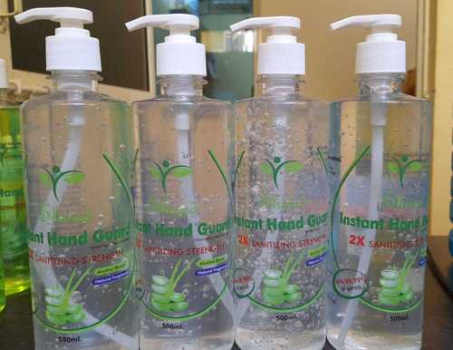 Hand Sanitize - Gel, 500ml, 25x8x8 cm | Aloe Vera Scent, Convenient Size, Easy Dispensing, Gentle Formula, Effective Hygiene
