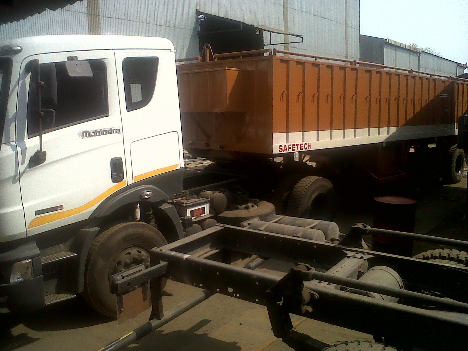 Box Trailer - Metal, Rigid Structure | Cargo Trailer For Efficient Goods Transportation