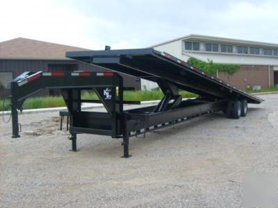 Tip Trailer - High-grade Steel, Customizable Length | Hydraulic Tipping Trailer For 35 Ton Max Load, Heavy Duty Reinforced Structure For Loose Material Transport