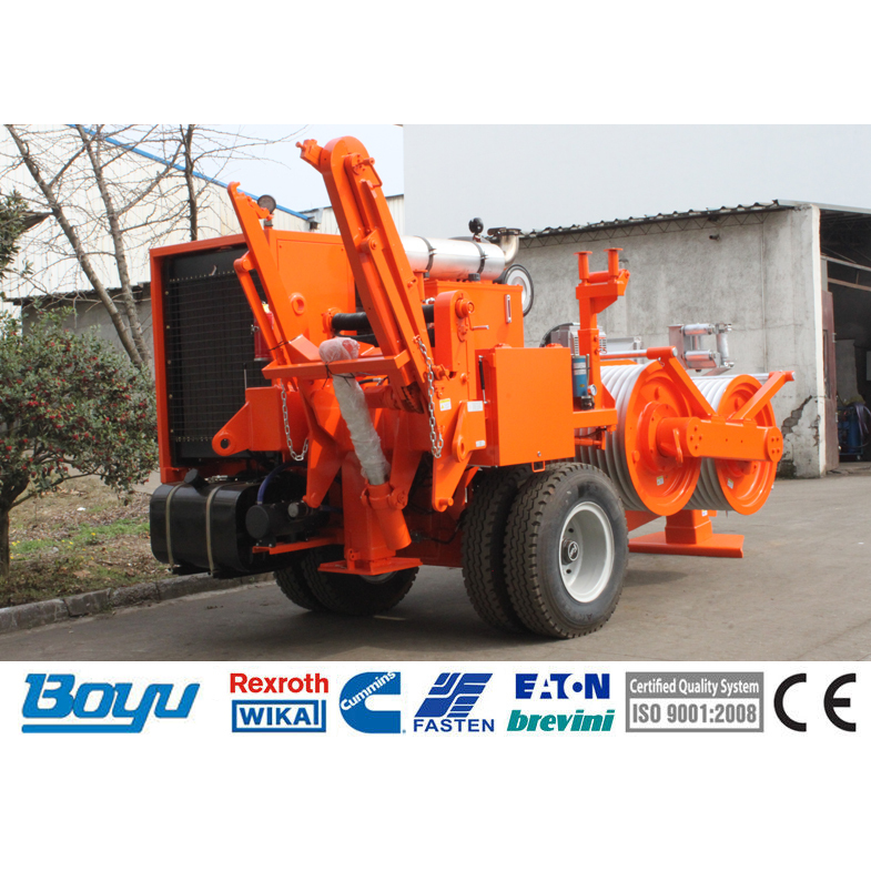 Ty280 Stringing Equipment 280kn Puller Machine For Overhead Stringing Height: 2700 Millimeter (Mm)