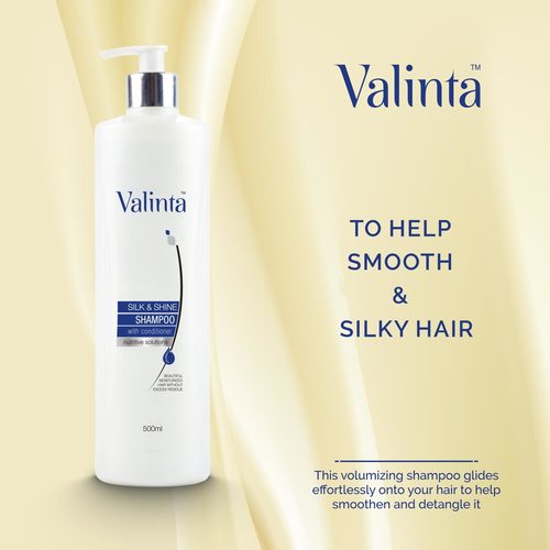 Hair Shampoo - Plastic Bottle (Pump) | 500ml, 25x8x8cm, White - Gentle Cleanse, Detangling, Easy Rinsing, Silky & Smooth Hair, Volume Boost
