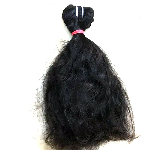 Natural Brown Machine Weft Short Hairs