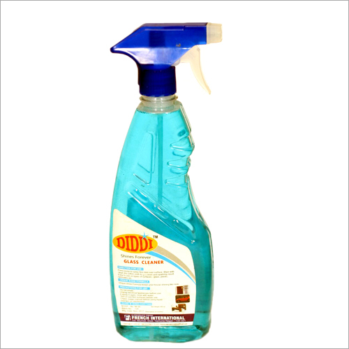 Liquid Glass Cleaner - Plastic Bottle With Pump Spray | Provides Shine To Glass, Fresh Fragrance, Household & Commercial Use, 24 Month Shelf Life