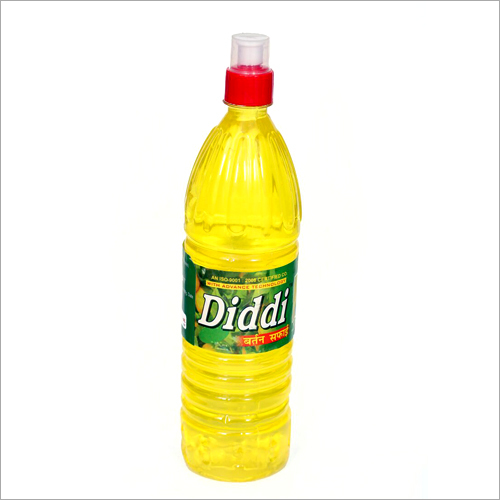 1 Ltr Liquid Dishwasher - Plastic Bottle, Household And Commercial Application, Effective Dish Cleaning Solution