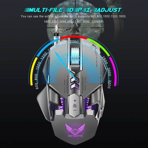 X300gy Mechanical Macros Define The Game Mouse 7 Programmable Keys