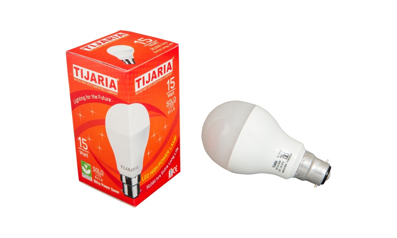 White Tijaria Led Solo Bulb-15w