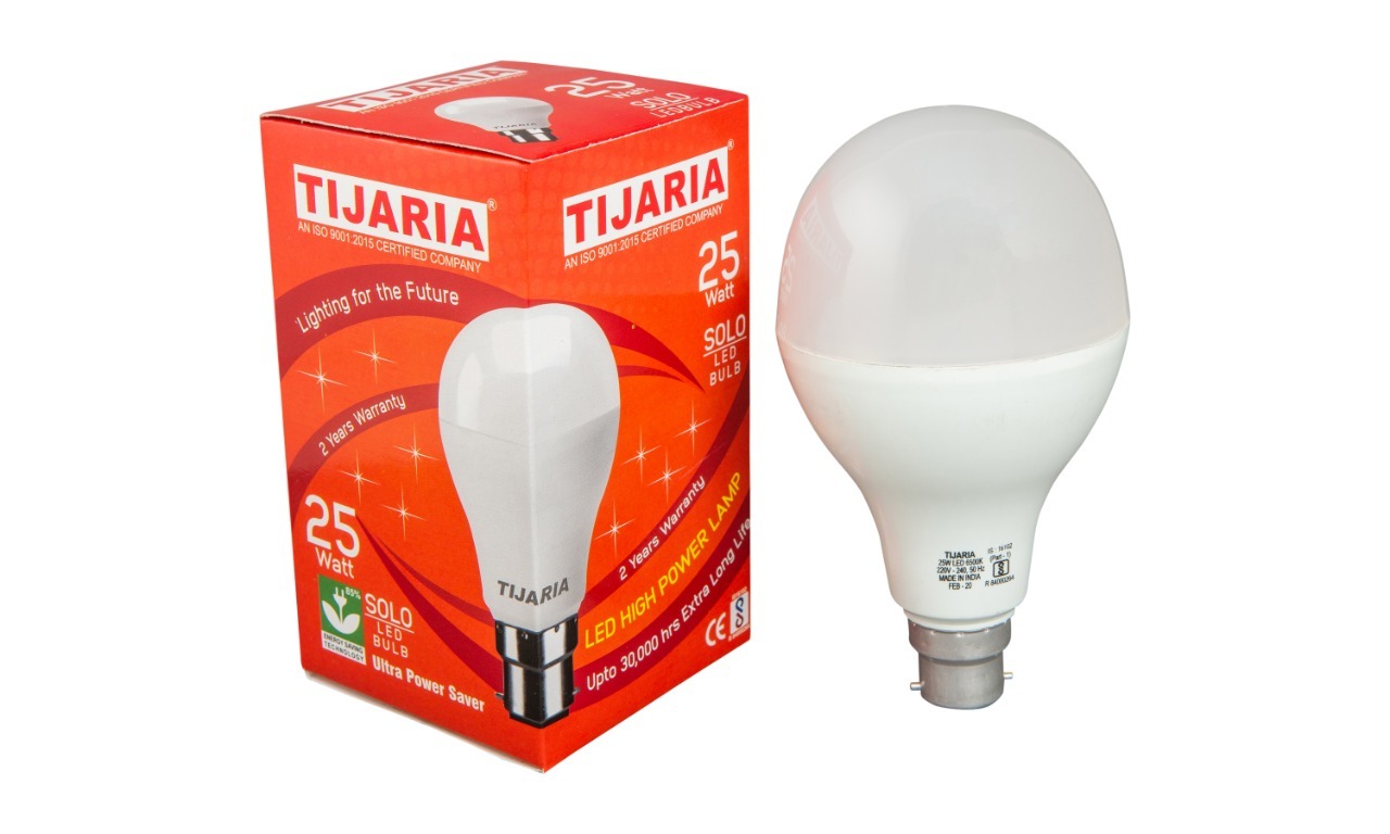 White Tijaria Led Solo Bulb-25w