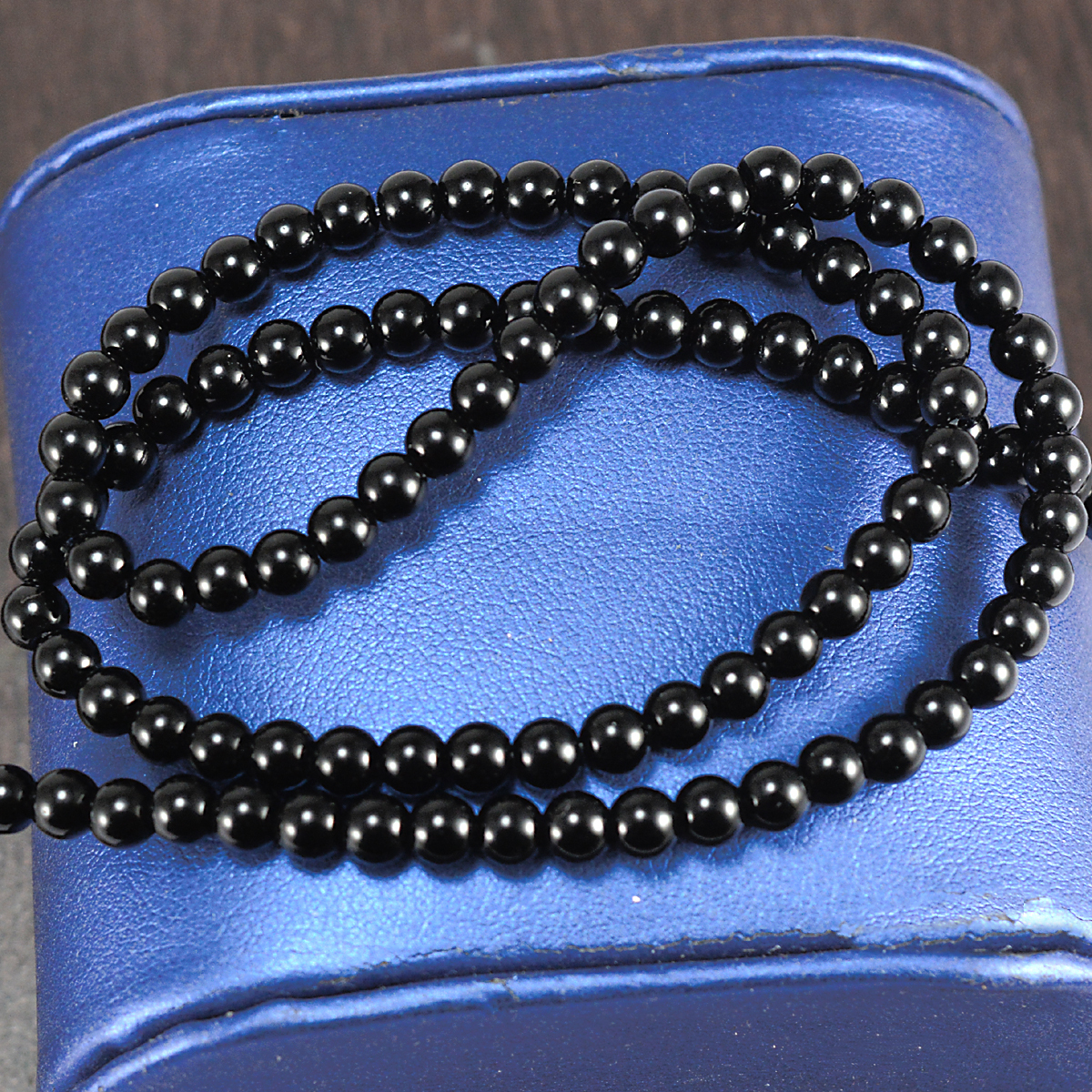 Necklaces Black Onyx Gemstone String Pg-155854